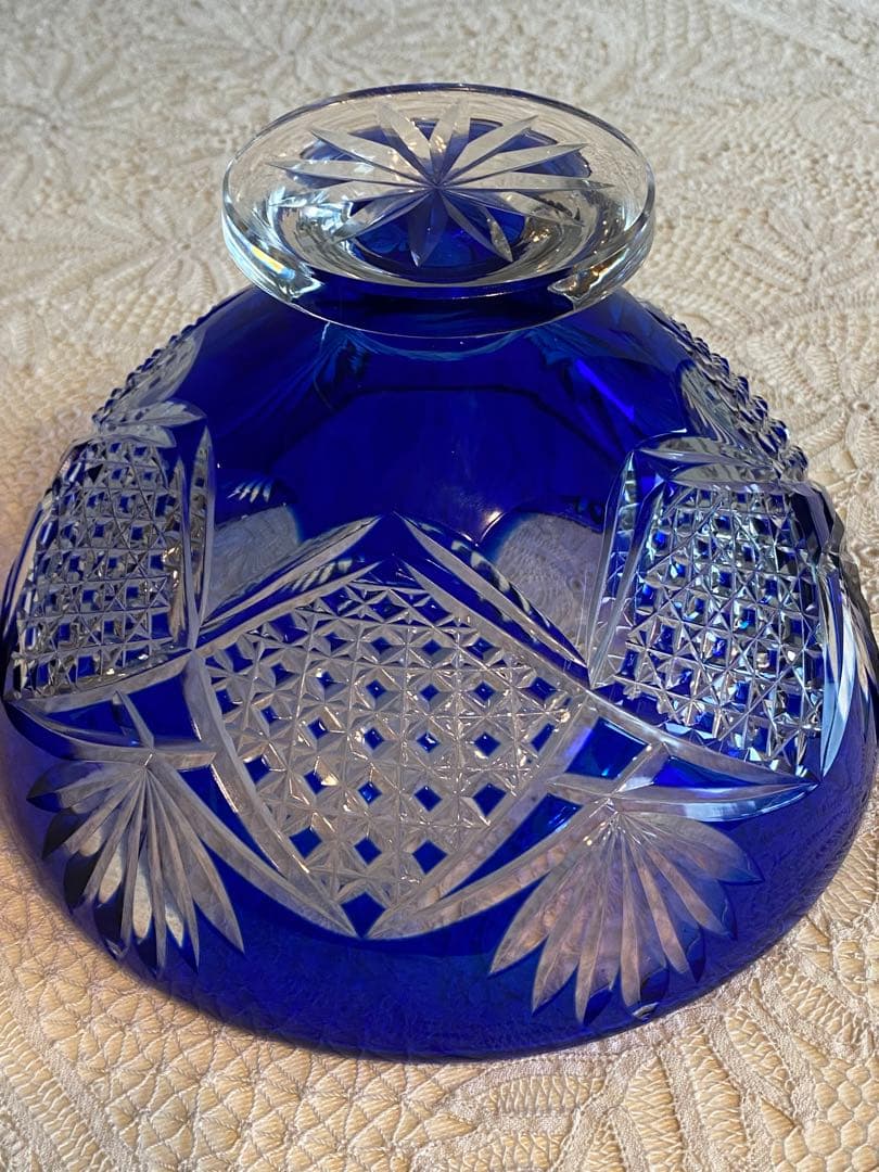 ヴァルサンランベール　カットが美しいクリスタル　ボウル