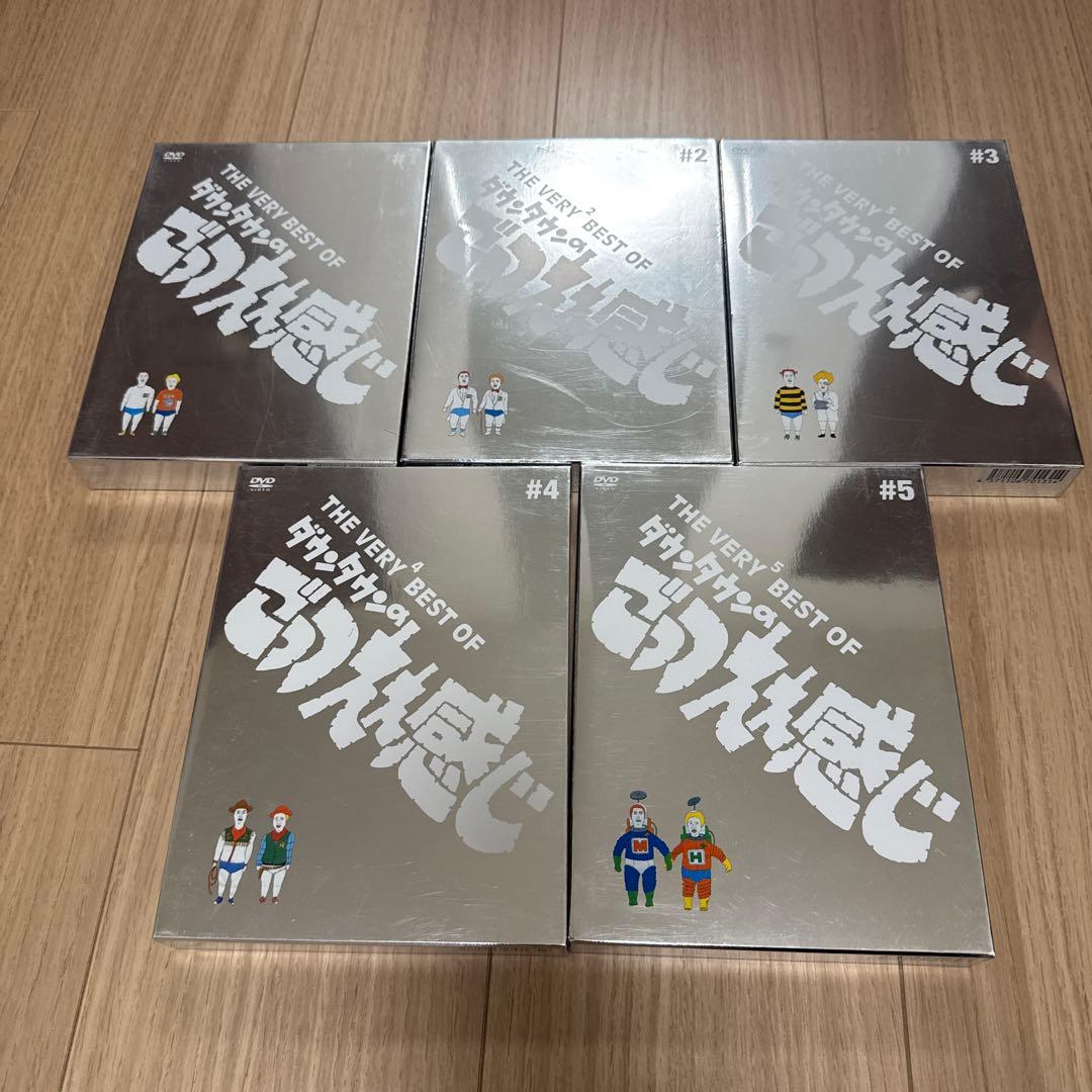 初回限定盤　ダウンタウンごっつえぇ感じDVD3枚組　#1から#5SET