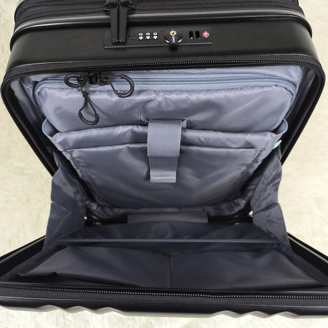 ✨極美品✨ アジアラゲージ デカかるedge キャリーケース 4輪 機内持込 黒