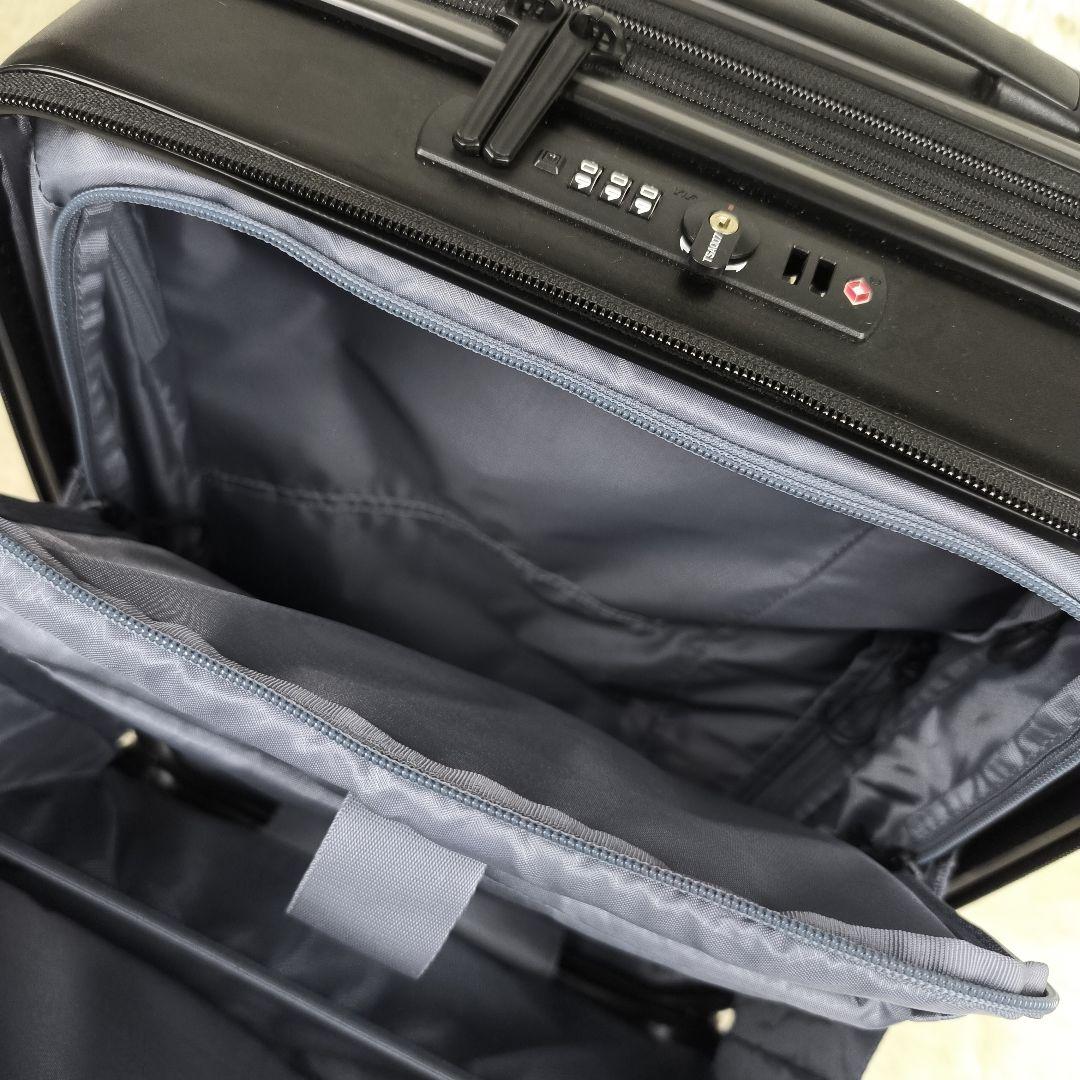 ✨極美品✨ アジアラゲージ デカかるedge キャリーケース 4輪 機内持込 黒