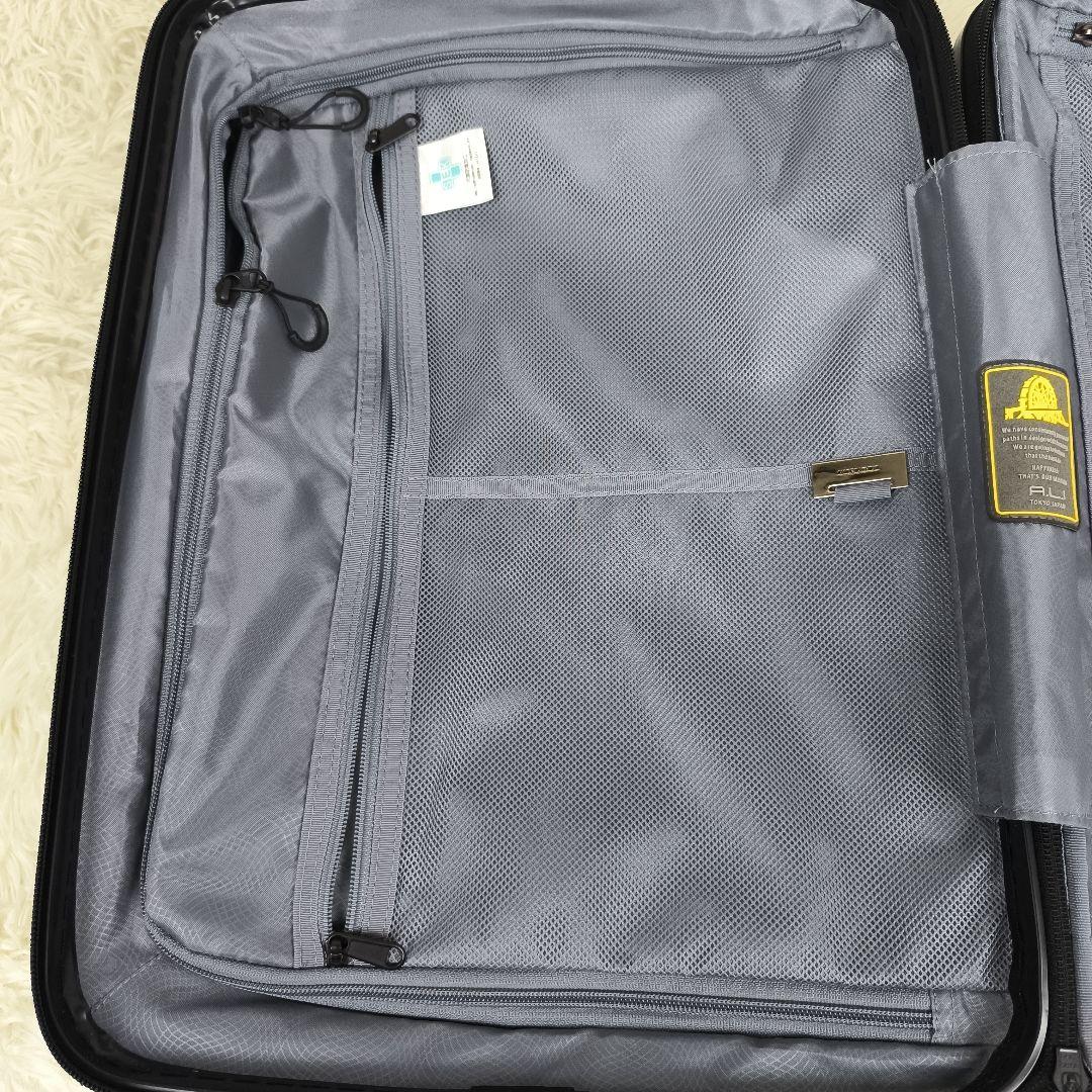 ✨極美品✨ アジアラゲージ デカかるedge キャリーケース 4輪 機内持込 黒