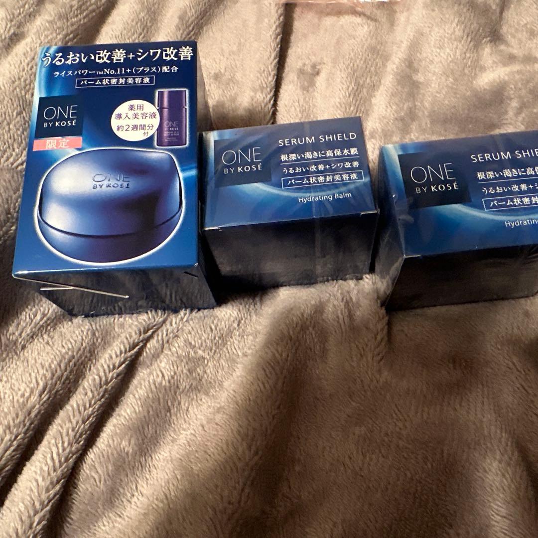【激安】one by kose セラムシールド40g 3個セット