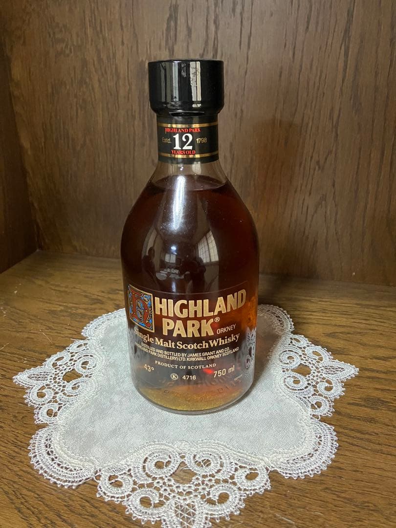 未開栓　ハイランドパーク　12年　古酒