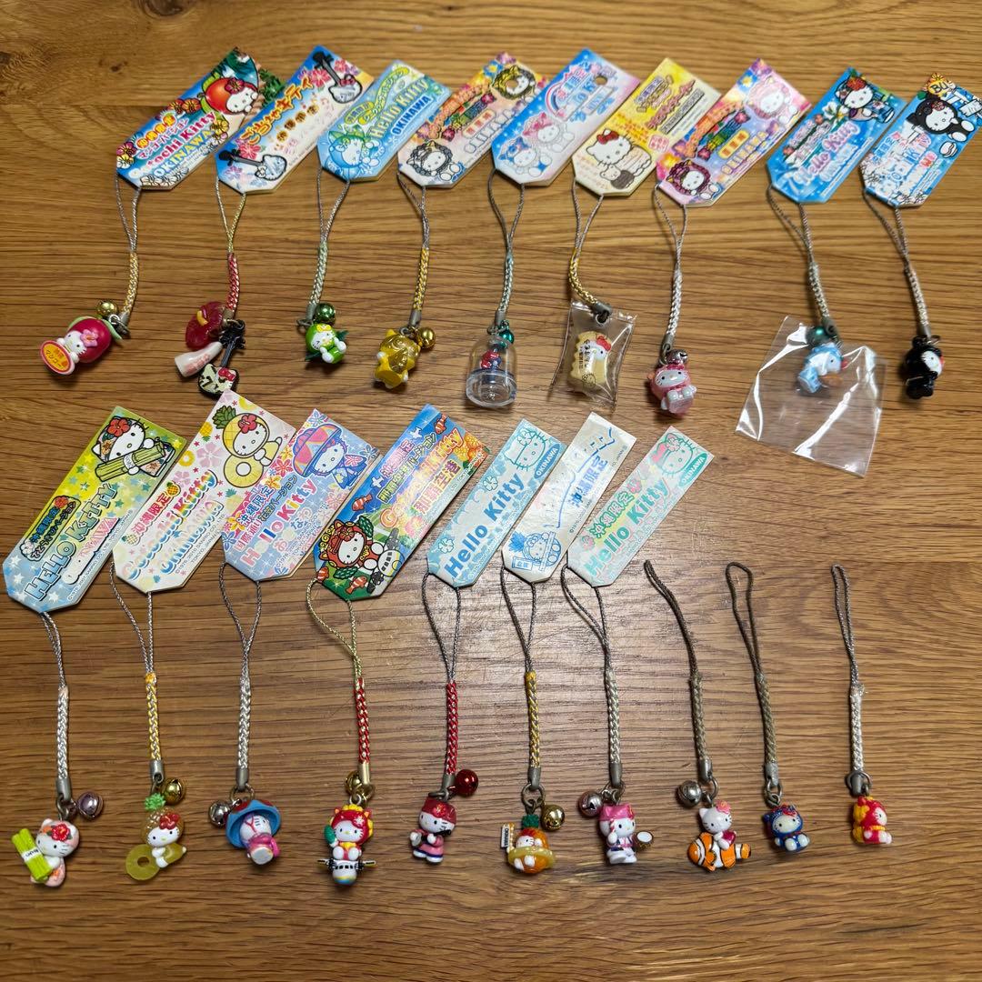 s*e様 ご当地キティ★根付け　沖縄限定19点セット