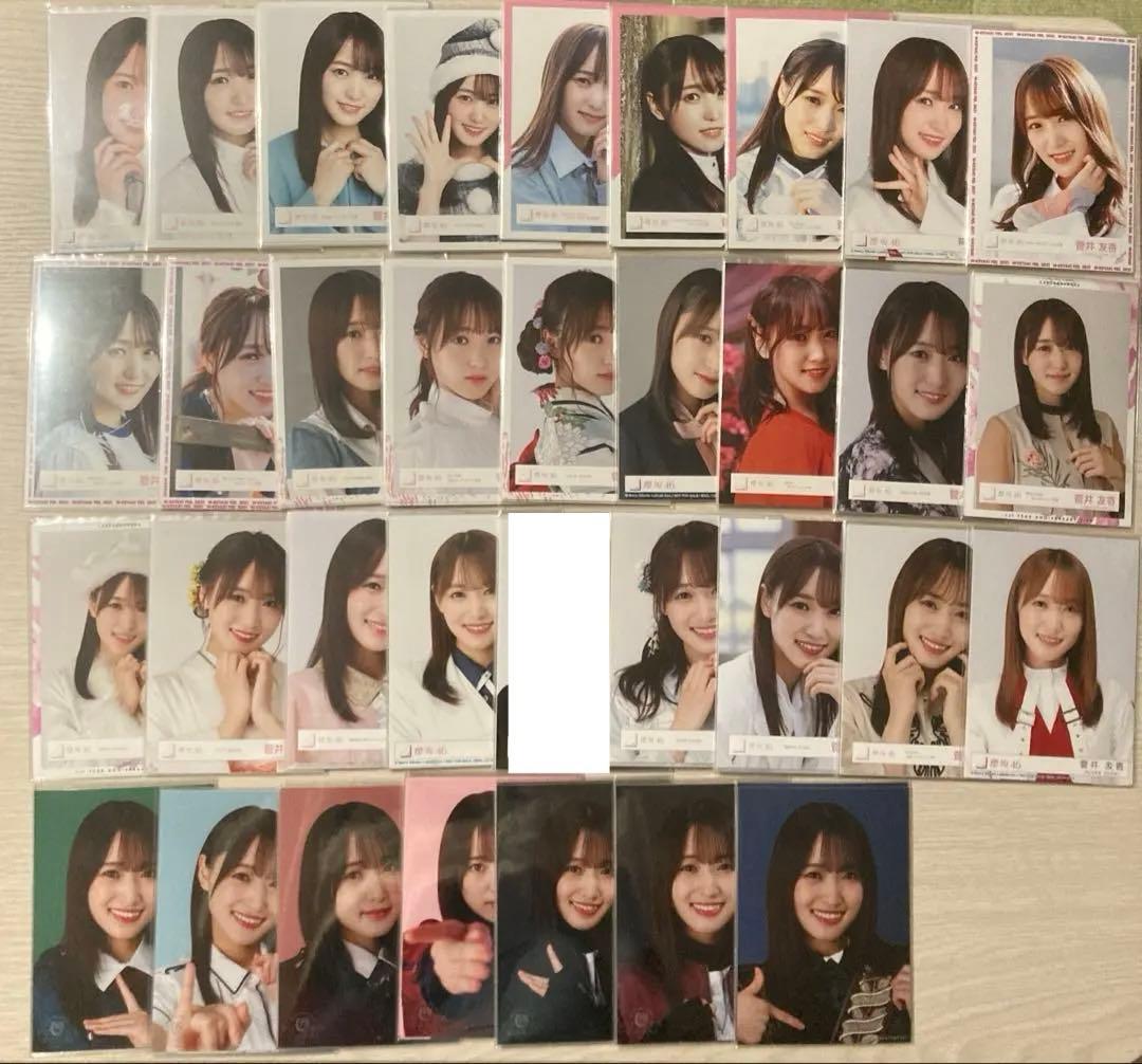 櫻坂46 菅井友香 生写真 まとめ売り 27コンプセット