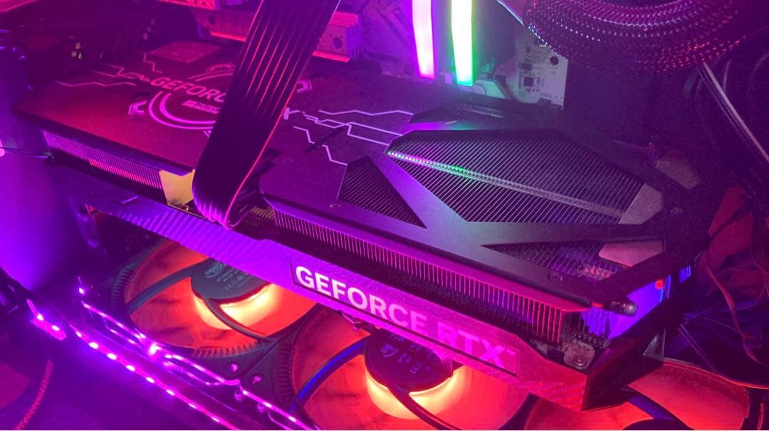 GeForce RTX4070 12GB GALAKURO トリプルファン