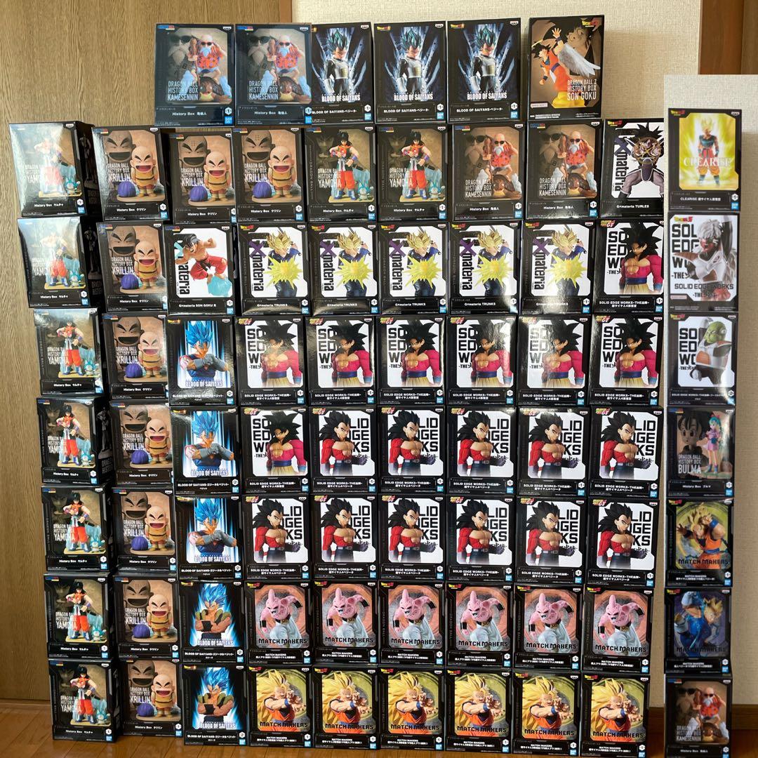 ④ ドラゴンボール　フィギュア　悟空　ベジータ　魔人ブウ　クリリン　ヤムチャ