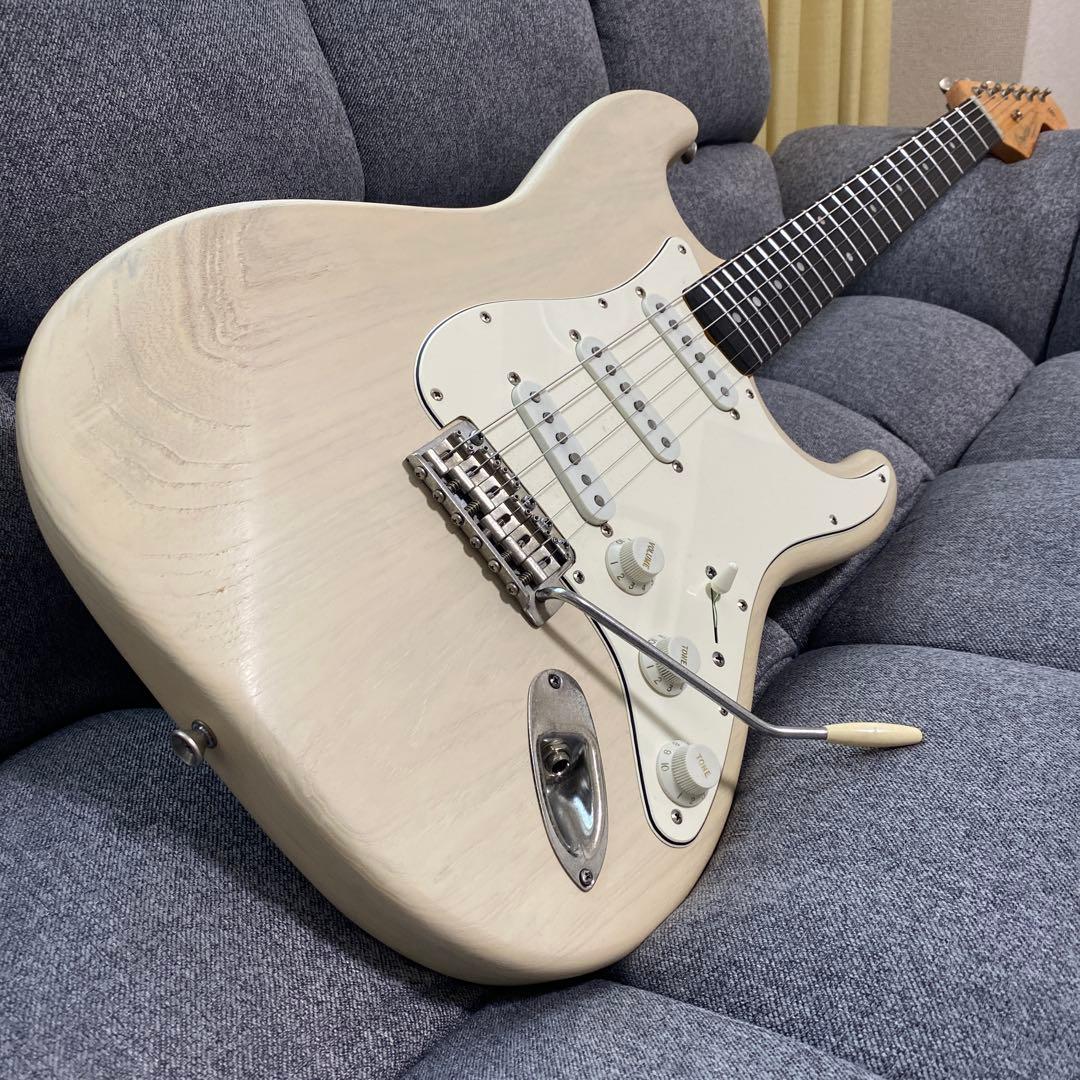 ヴィンテージブロンド・アッシュボディ 自作ストラトキャスター コンポーネント