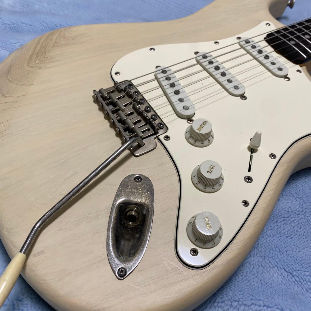 ヴィンテージブロンド・アッシュボディ 自作ストラトキャスター コンポーネント