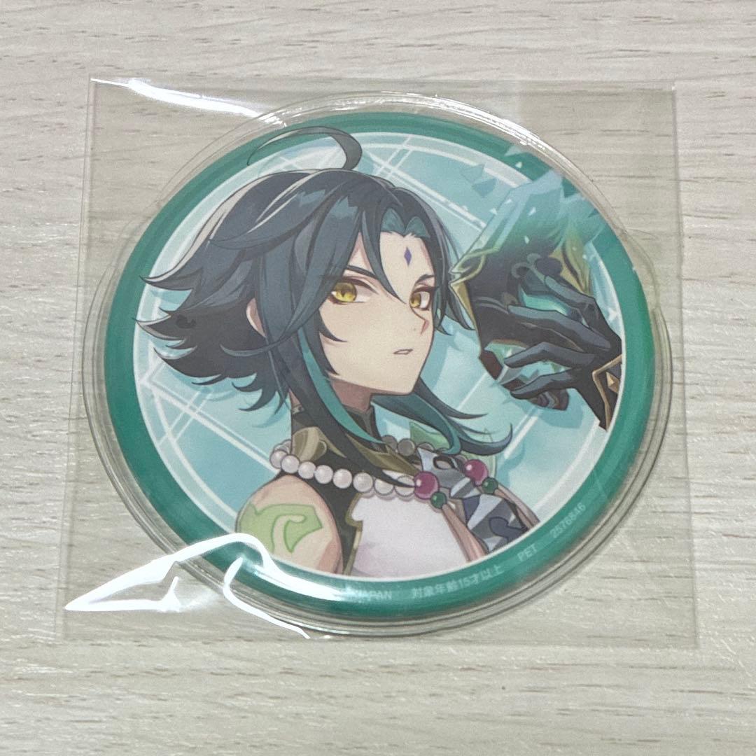 原神 セガ プライズ 缶バッジ 魈