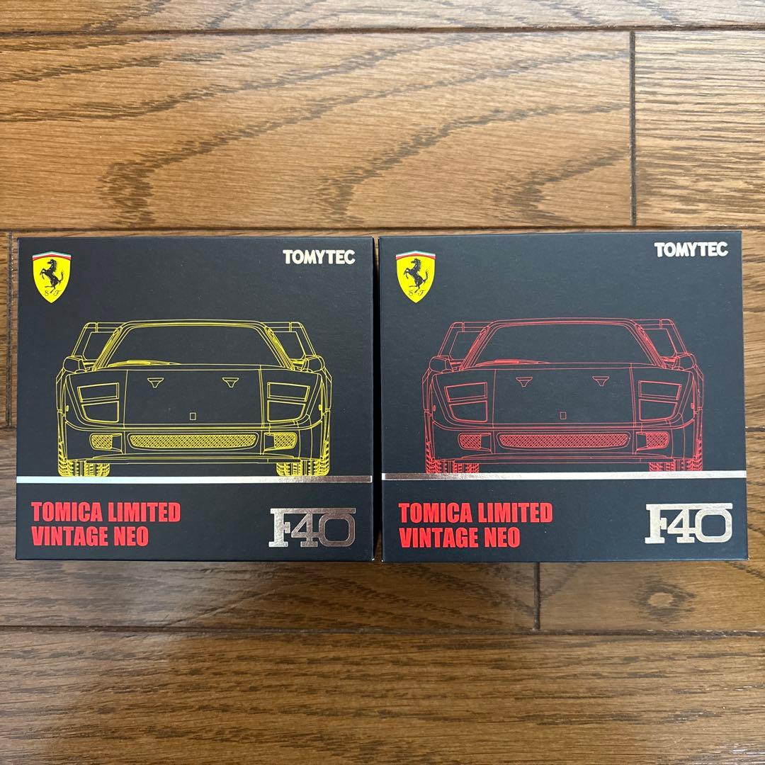 トミカリミテッドヴィンテージ ネオ F40 2台セット