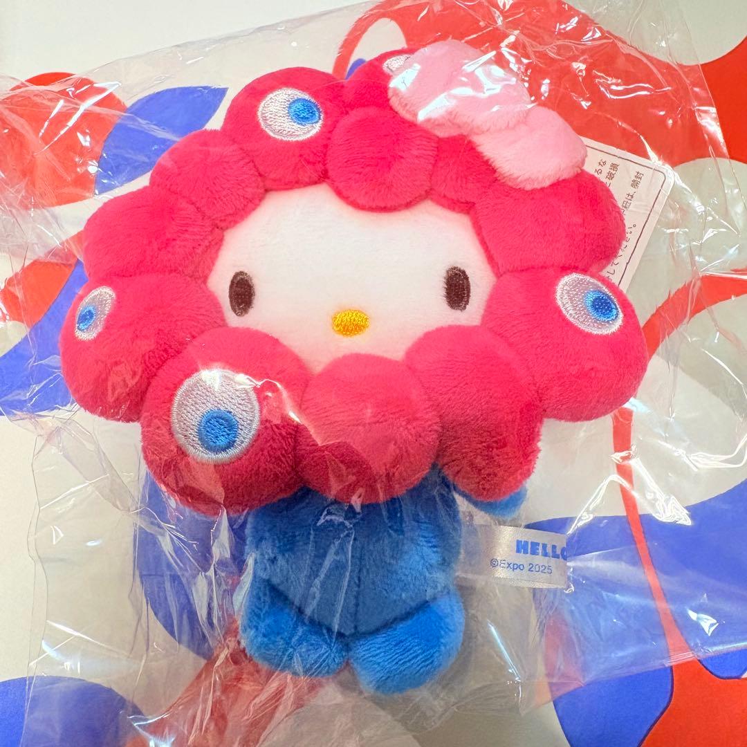 サンリオ　ミャクミャクなりきりマスコットキーホルダー　カラビナ付き　コンプリート