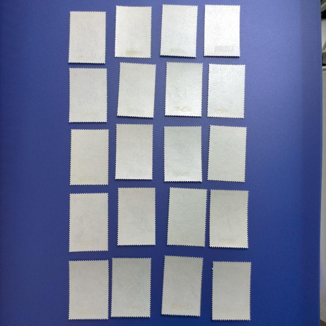 4249 外国切手 バルバドス 1979年 鳥類 シリーズ20種 希少高評価品