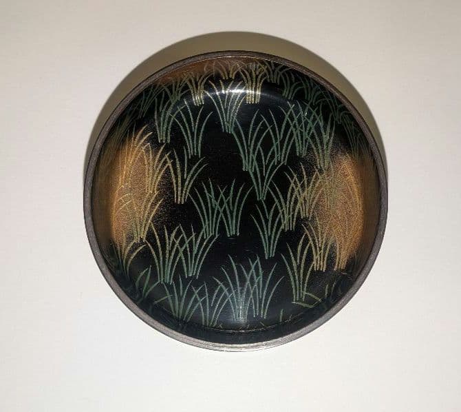 『蛍早苗』吹雪　即中斎好写　二代前端春斎　蒔絵茶道具表千家宗伴書付的々斉前端春斉