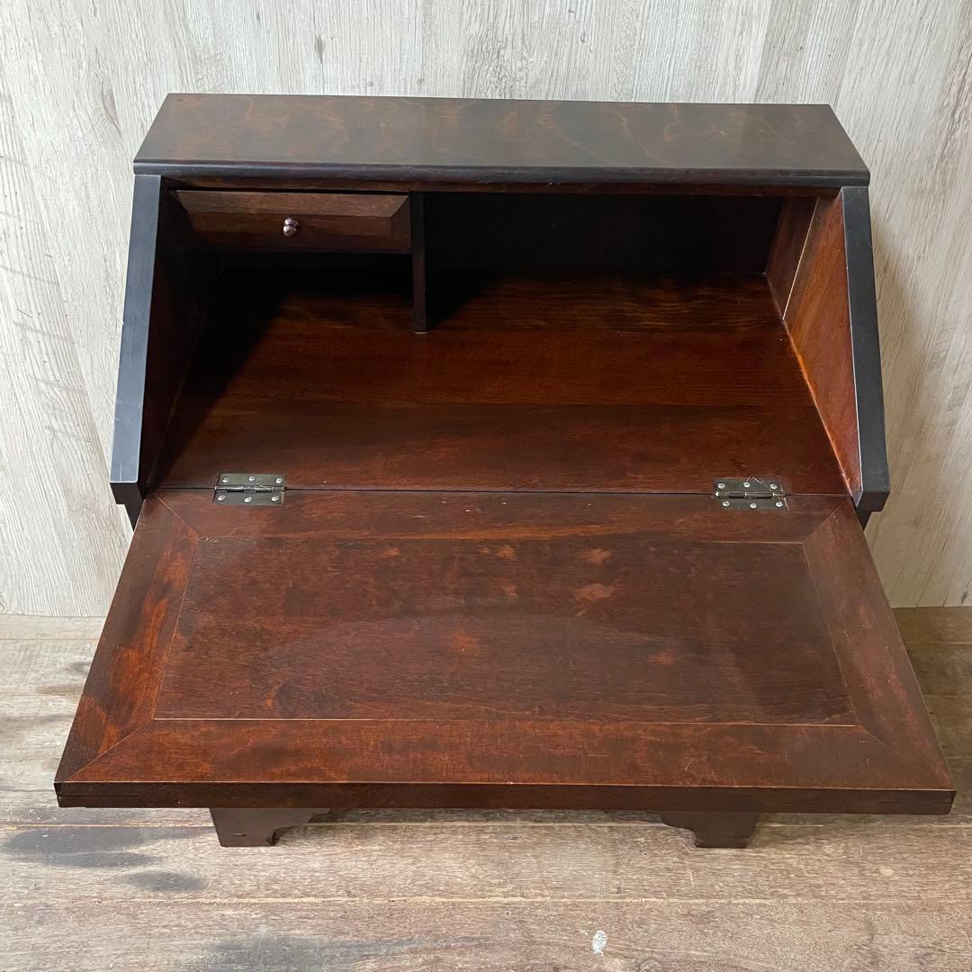 民芸家具 ライティングビューロー チェスト ワークデスク アンティーク家具