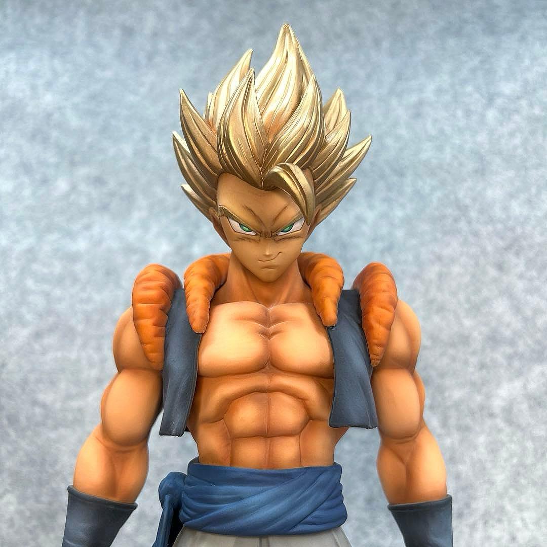 ドラゴンボール 超 サイヤ人 ゴジータ リペイント フィギュア 一番くじ