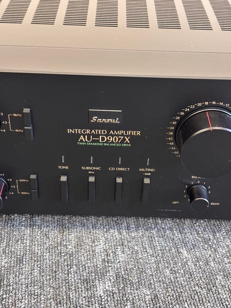 SANSUI AU-D907X プリメインアンプ 動作品