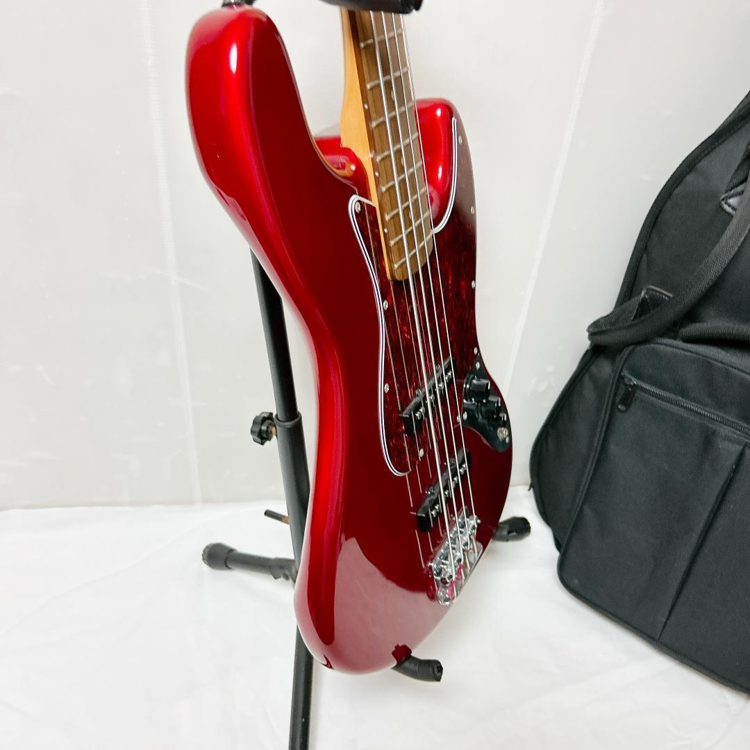 美品 GrassRoots グラスルーツ G-JB-55R ジャズベース 赤