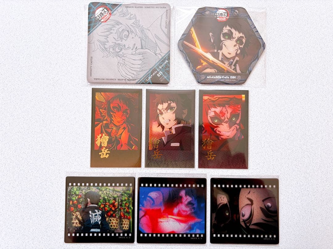 鬼滅 獪岳 チェキ クリカ コースター