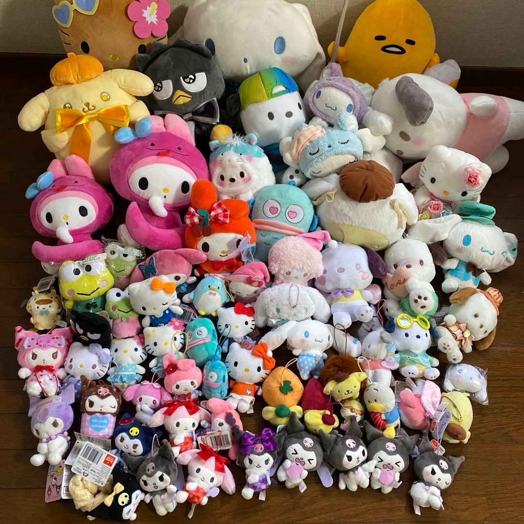 サンリオ　ぬいぐるみ　マスコット　まとめ売り