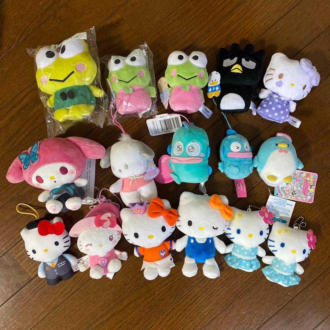 サンリオ　ぬいぐるみ　マスコット　まとめ売り