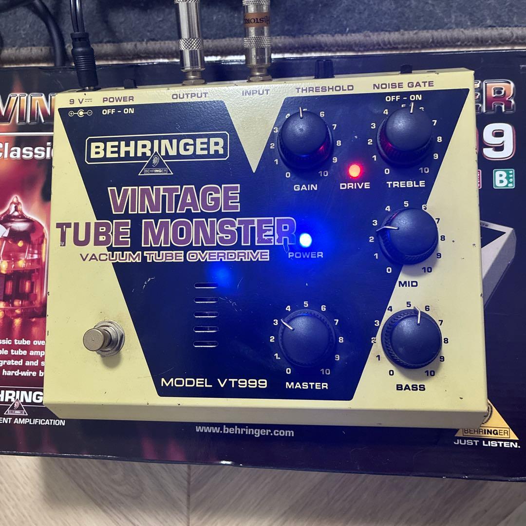 真空管オーバードライブ　BEHRINGER VT999 VintageTube