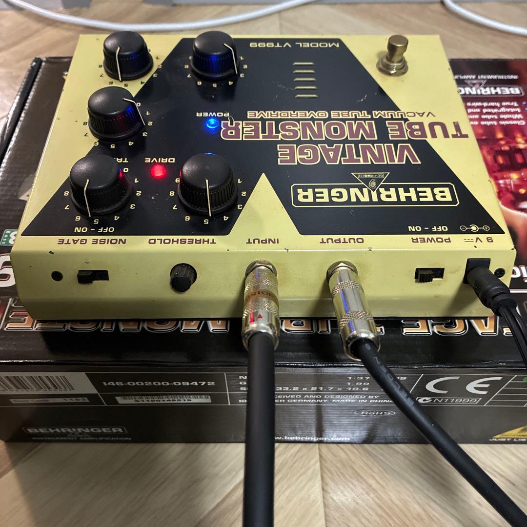 真空管オーバードライブ　BEHRINGER VT999 VintageTube