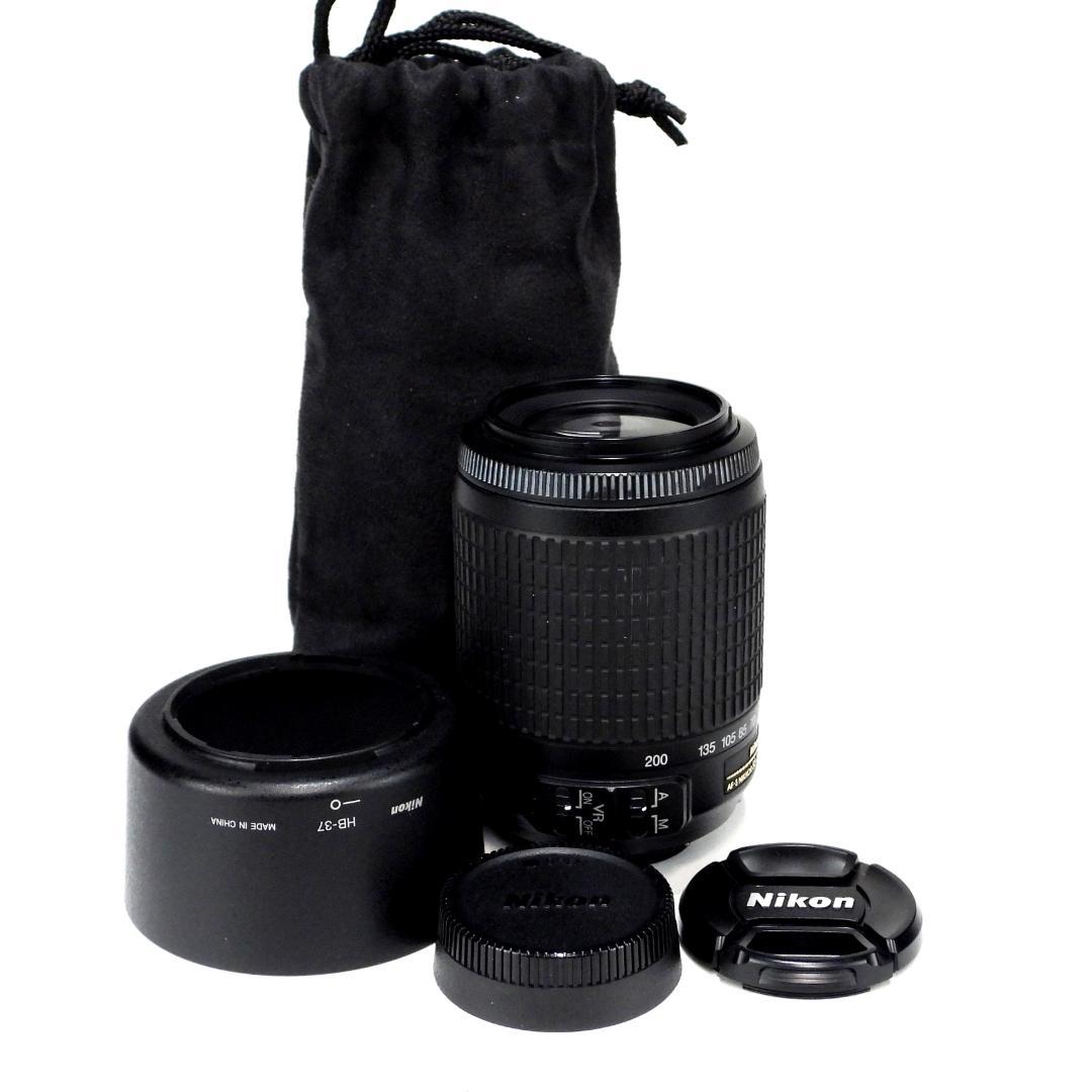 Nikon AF-S 55-200mm 1:4-5.6G ED 望遠レンズ