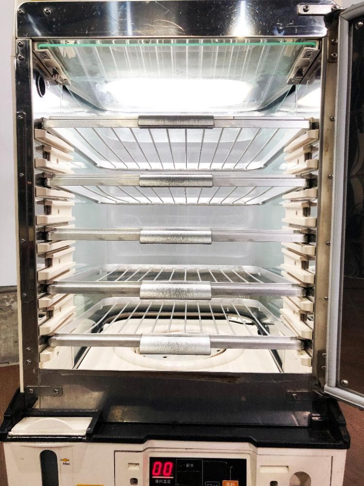 ★日本ヒーター機器 スチームマスター 蒸し器【MJ45SA】FMOX