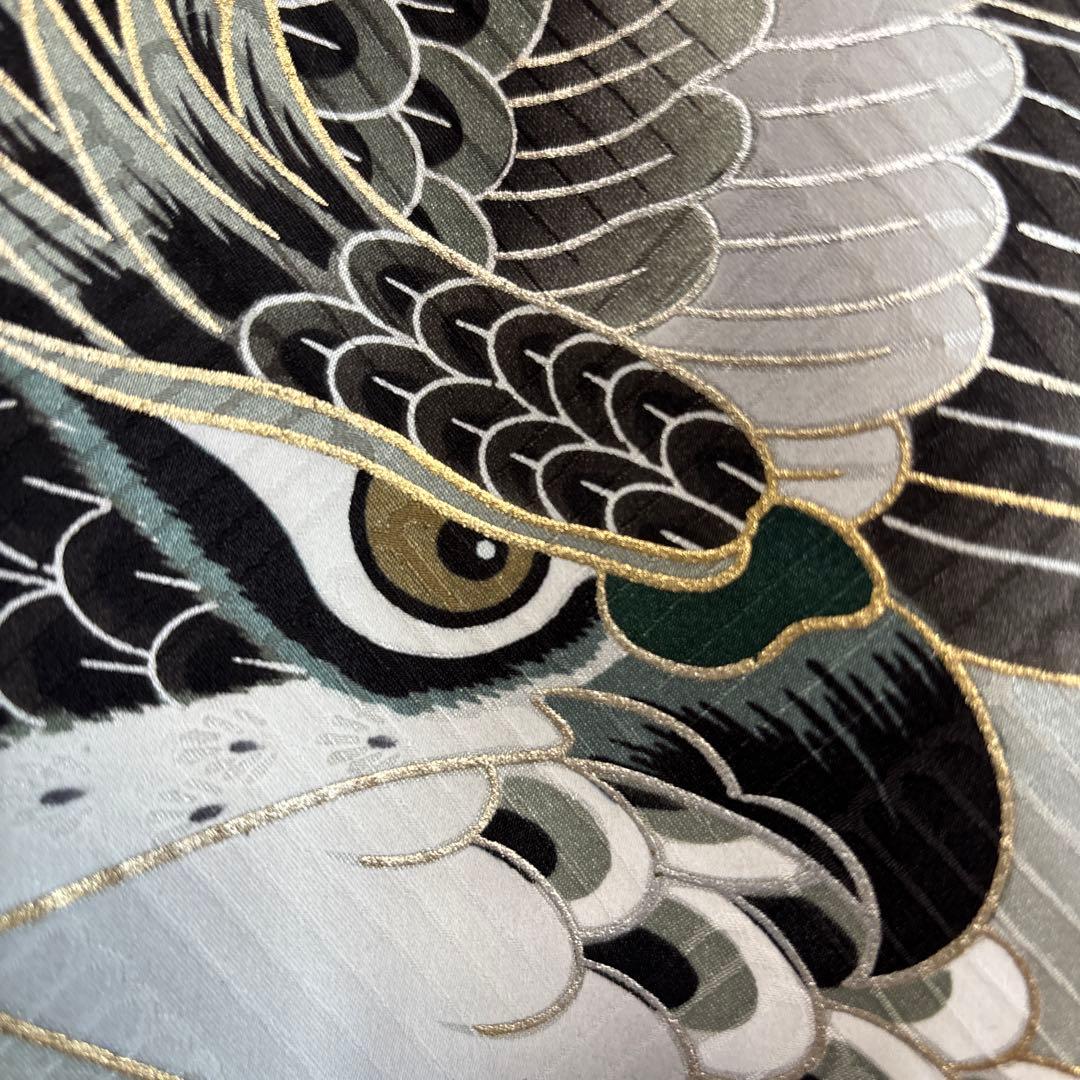 No.12正絹男の子お祝い着　のしめ　　産着　七五三　 新品未使用