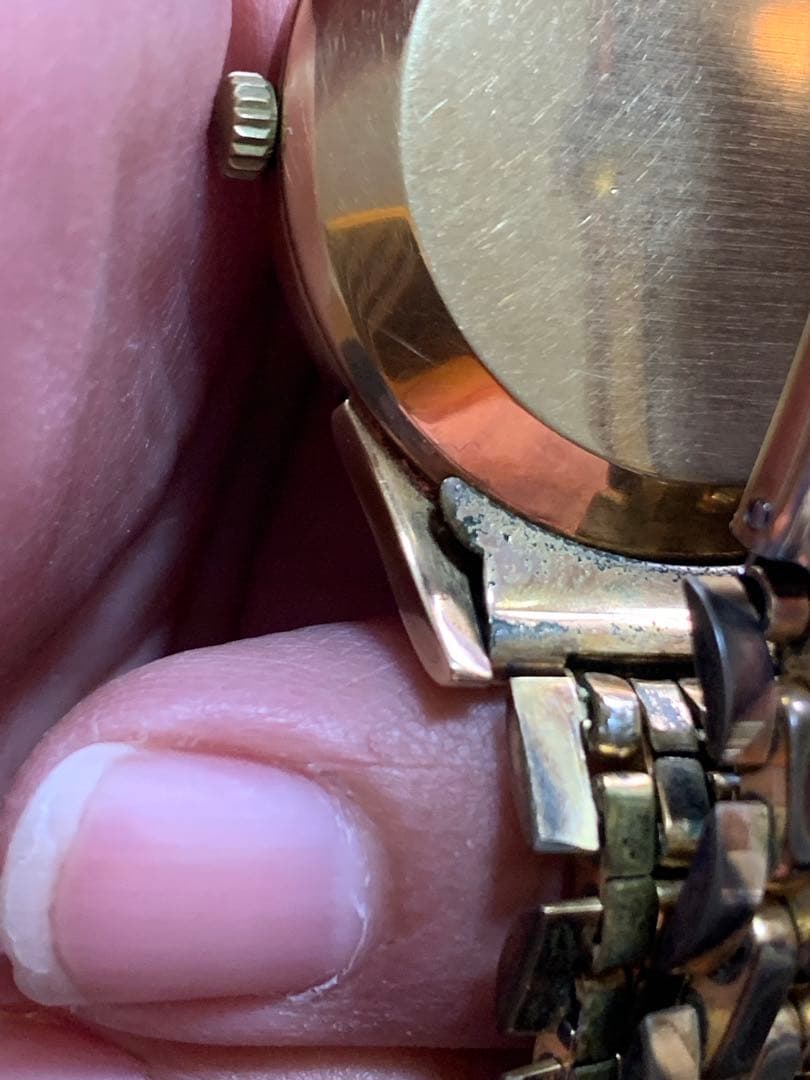 IWC シャウハウゼン自動巻き時計 1960年代　たぶんK18？