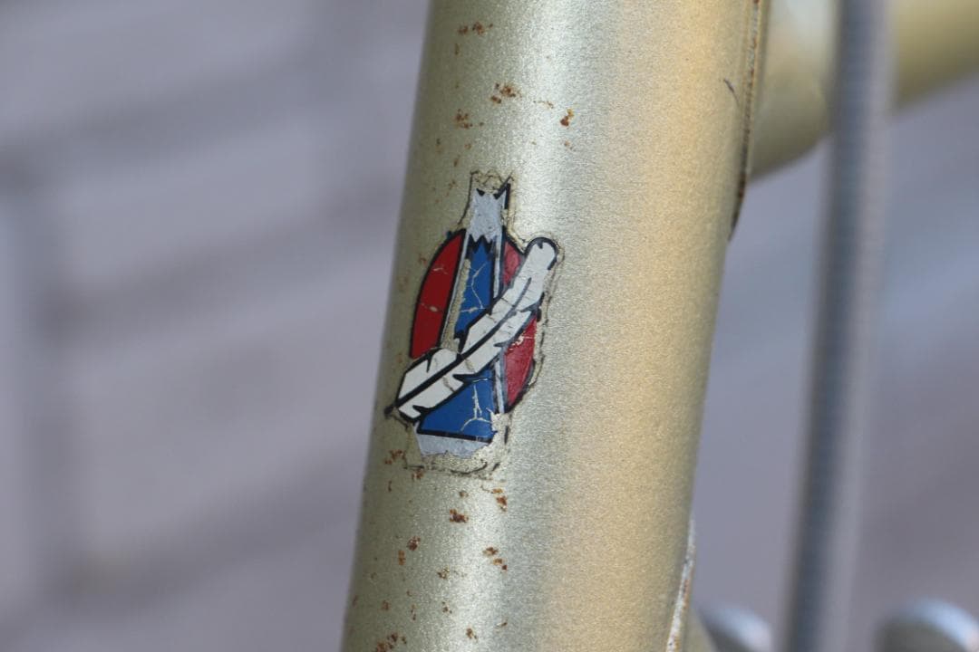 引き取り限定♪フジ♪フェザーCOMPO♪FUJI♪クロモリフレーム♪ビンテージ♪