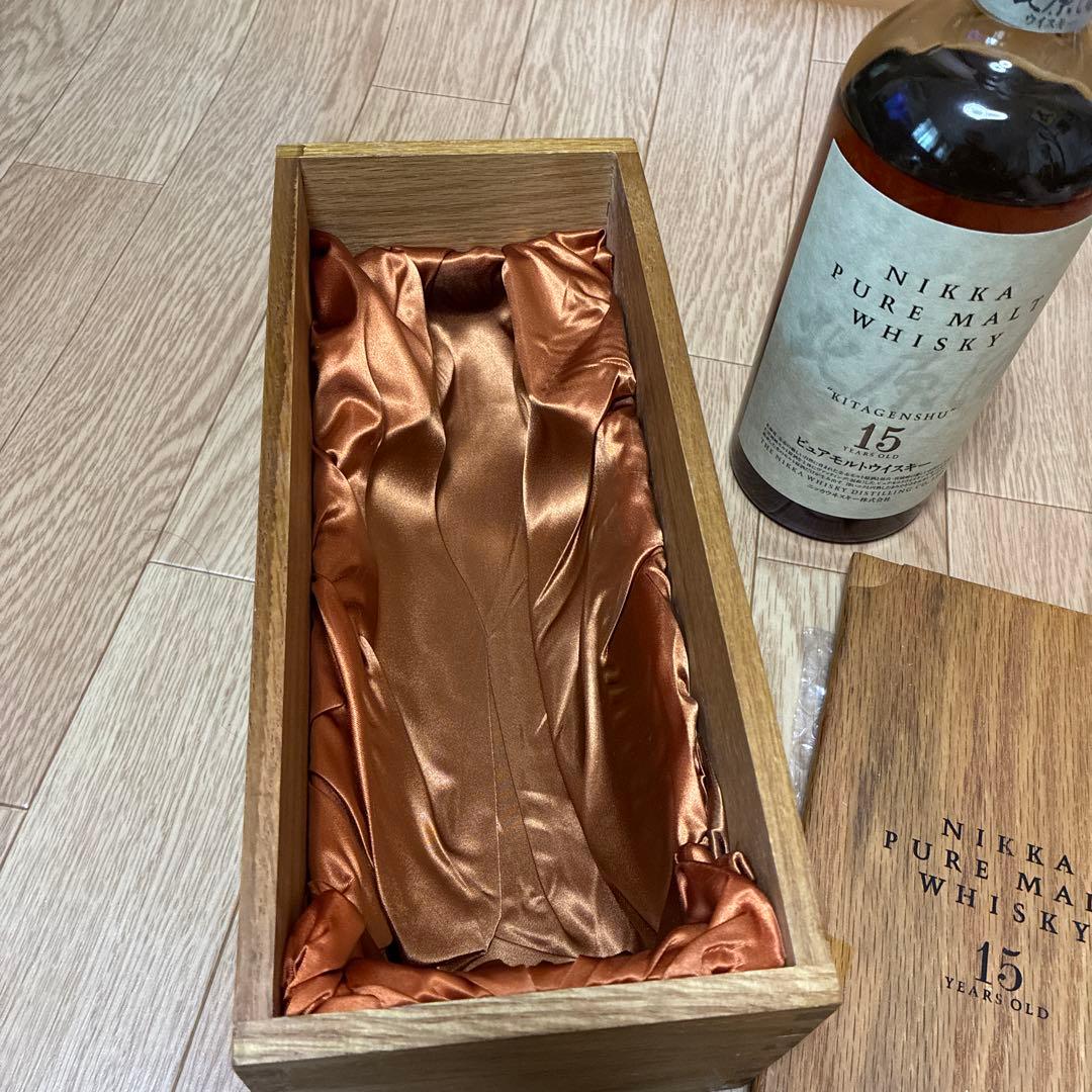 希少ニッカ 北原酒15年ピュアモルト ウイスキー 750ml 43%