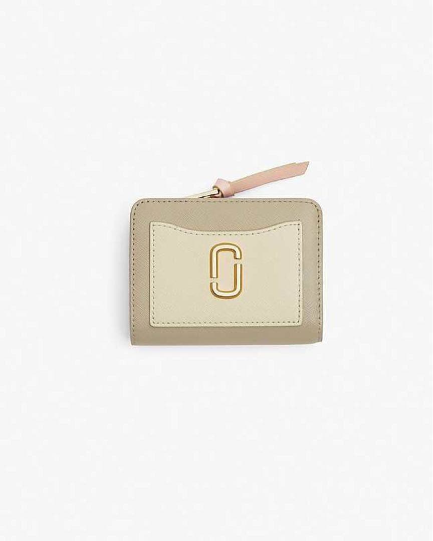 Marc Jacobs 二つ折り財布 ベージュ【付属品完備】