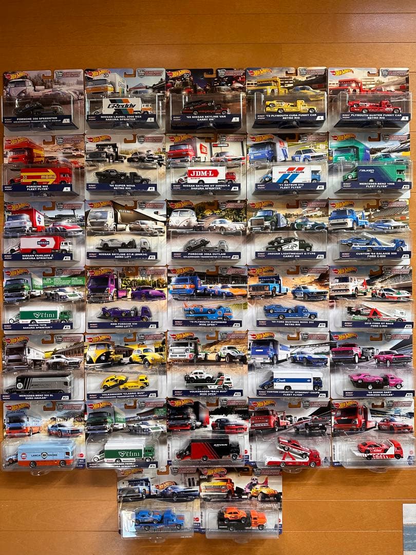 新品未開封　ホットウィール　トランスポート#1〜#31 31種32台セット