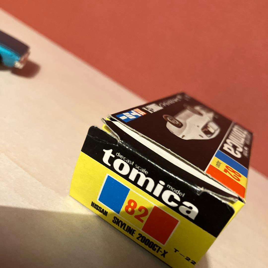 黒箱　トミカ 日産　スカイライン　2000GT-X 82 日本製