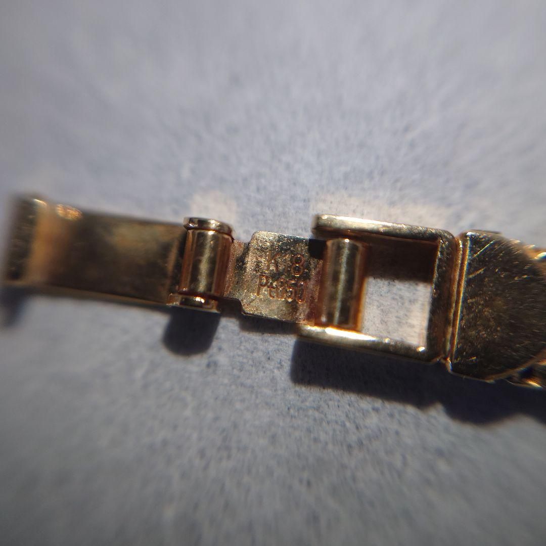 K18＋Pt850ブレスレット　約9.6g