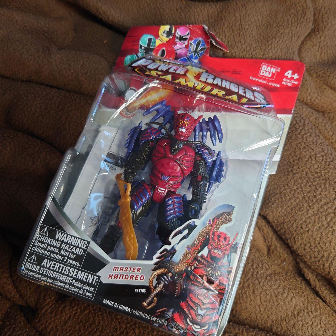 バンダイアメリカ★未使用品パワーレンジャーサムライフィギュア7体セット★送料無料