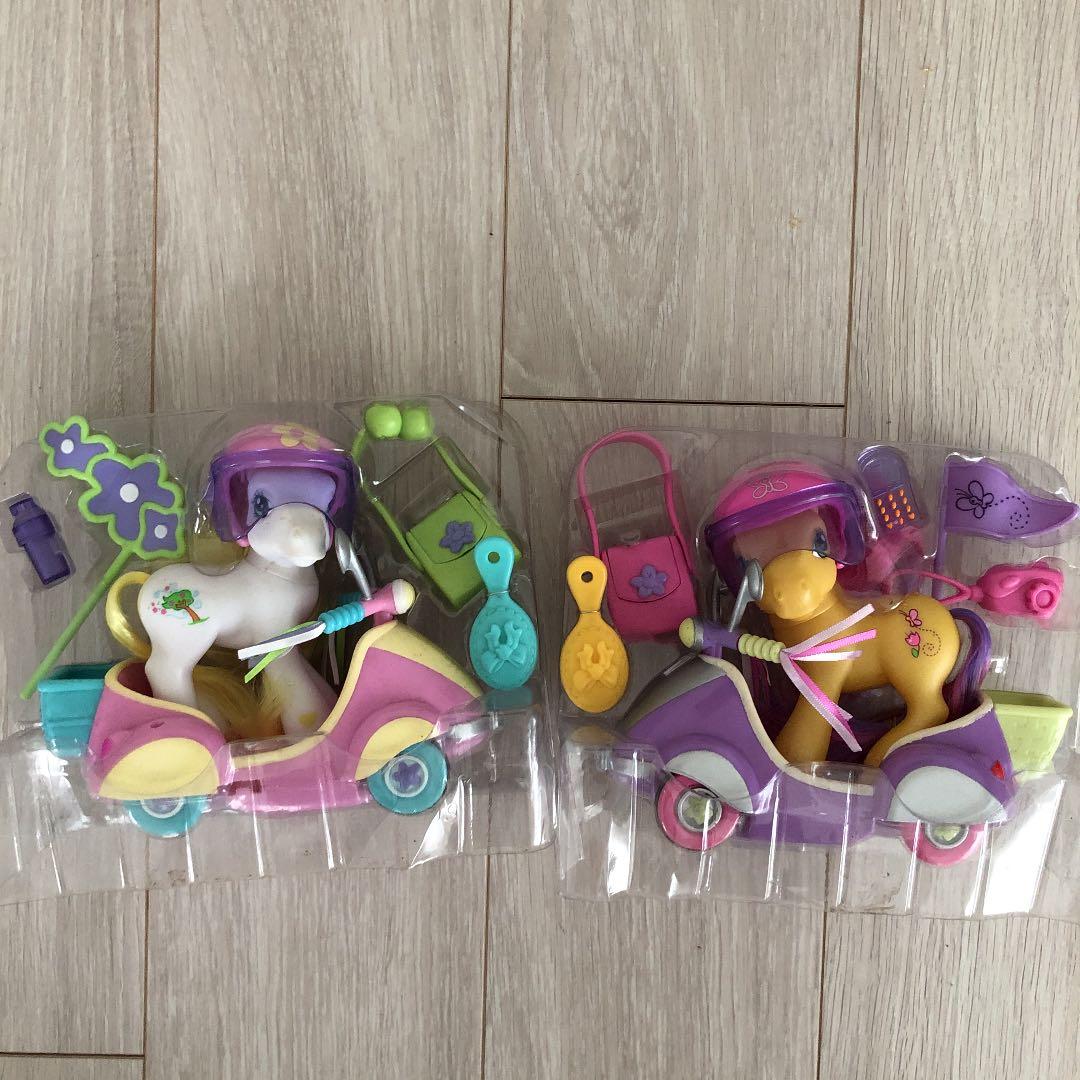 マイリトルポニー ヴィンテージ G3バイクSETナイルパーチあちゃちゅむ