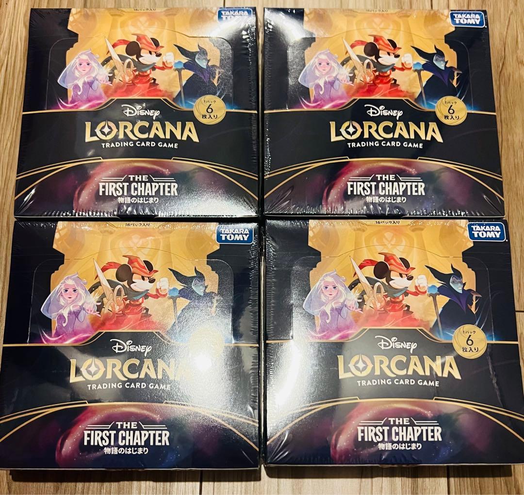 ディズニー ロルカナ 4box/シュリンク付き
