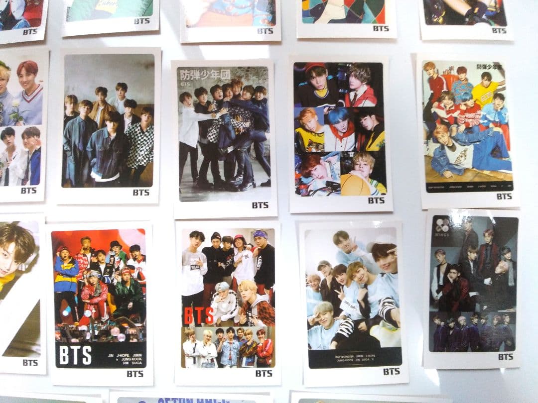 防弾少年団　BTS ミニフォトメッセージカード46枚セット