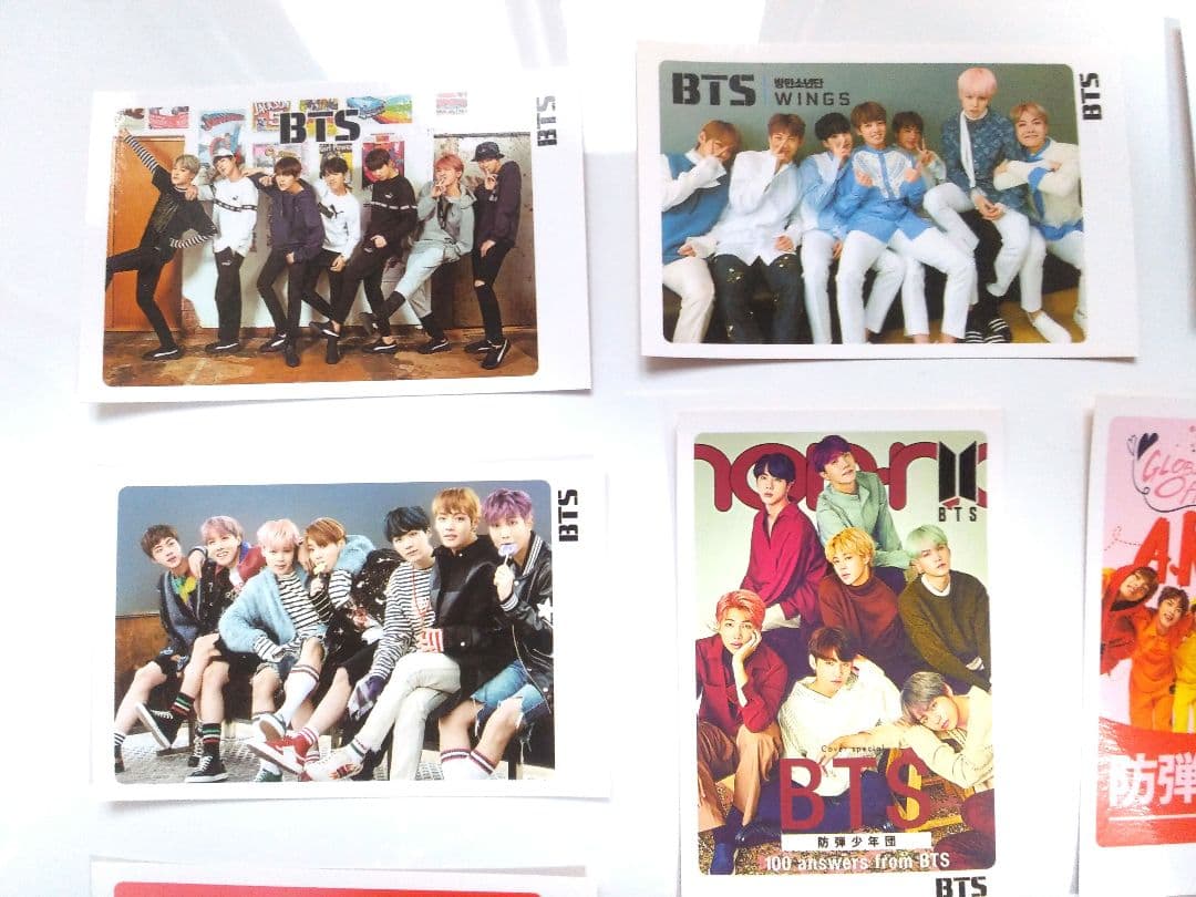 防弾少年団　BTS ミニフォトメッセージカード46枚セット