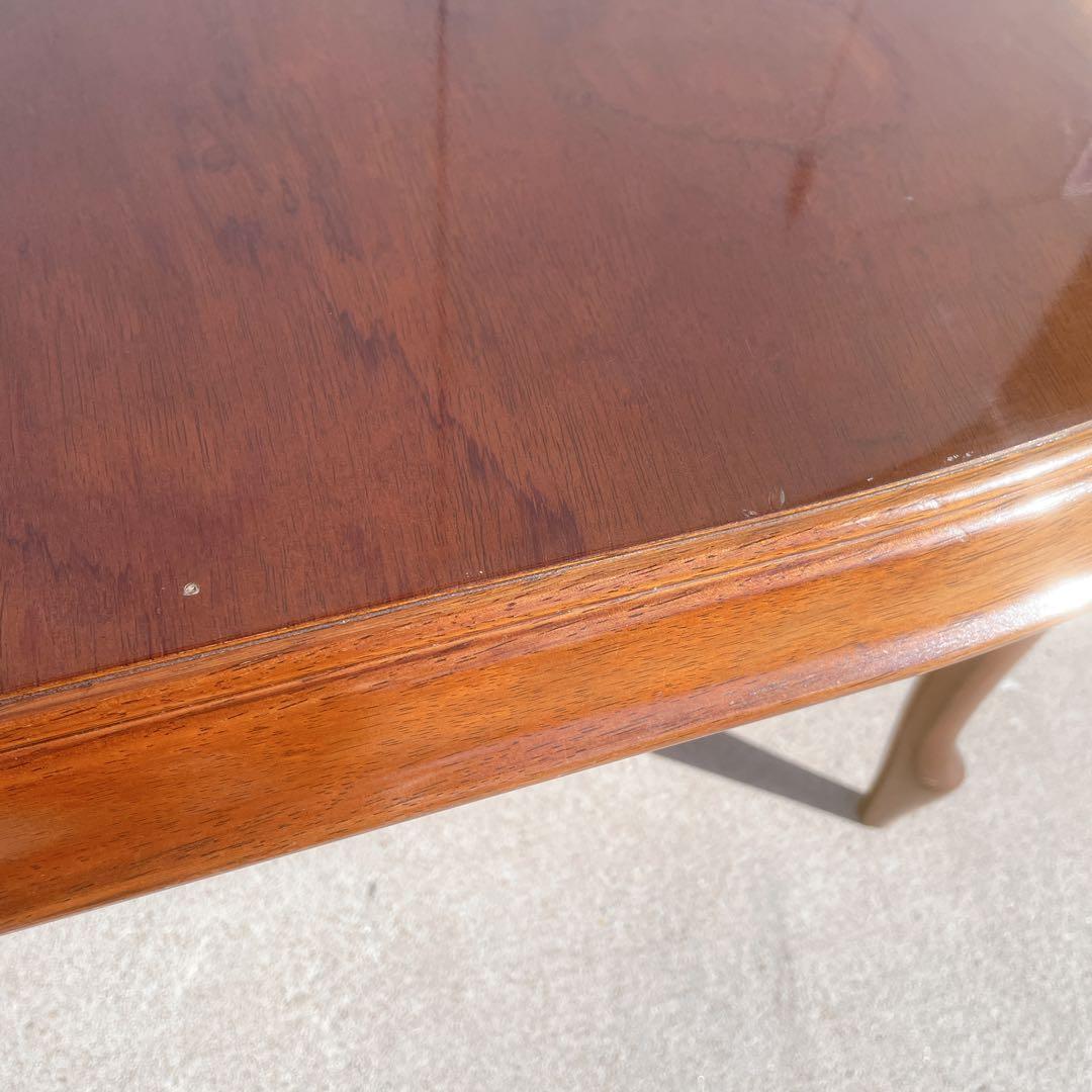 【美品】maruni マルニ アンティーク 猫脚ダイニングテーブル 昭和レトロ