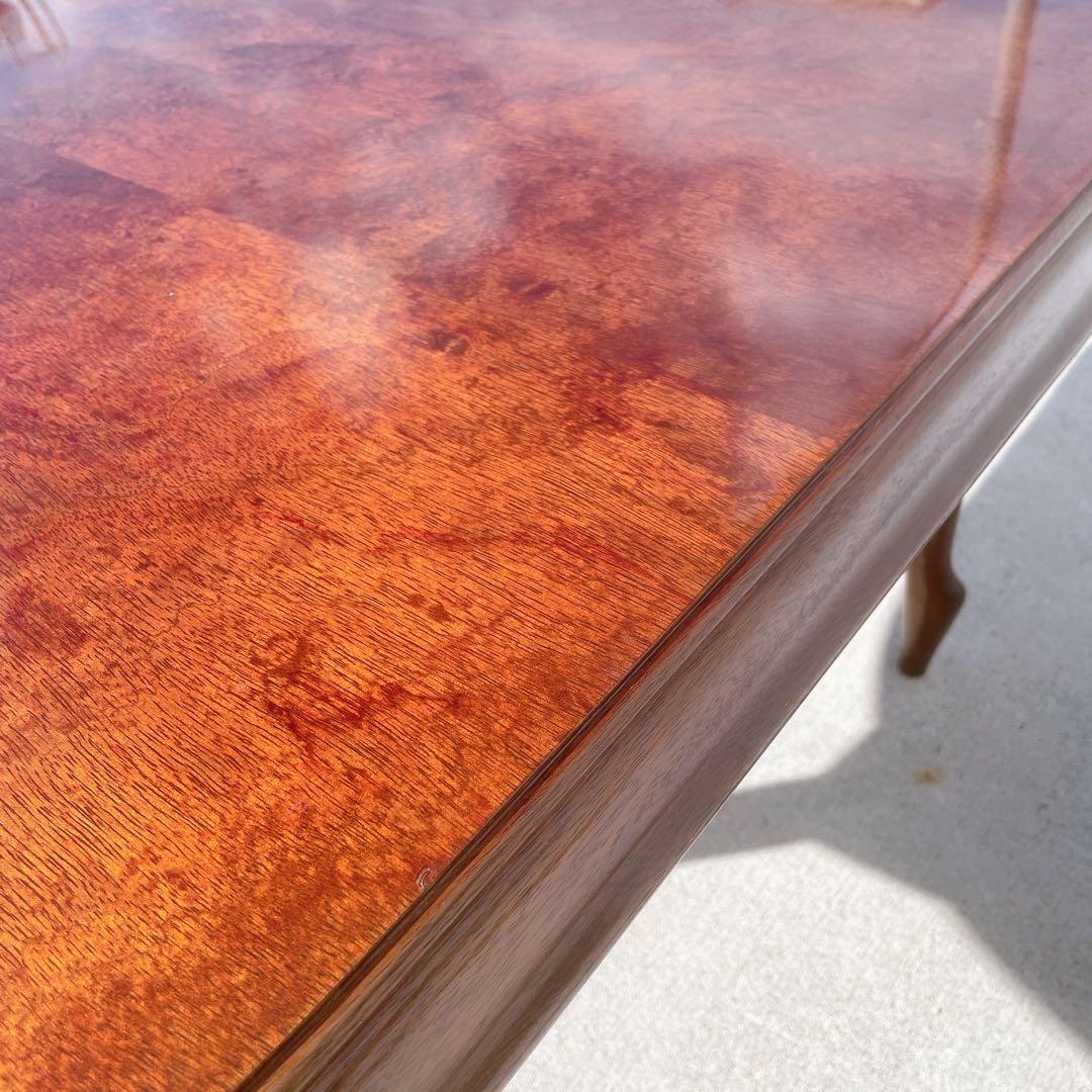 【美品】maruni マルニ アンティーク 猫脚ダイニングテーブル 昭和レトロ