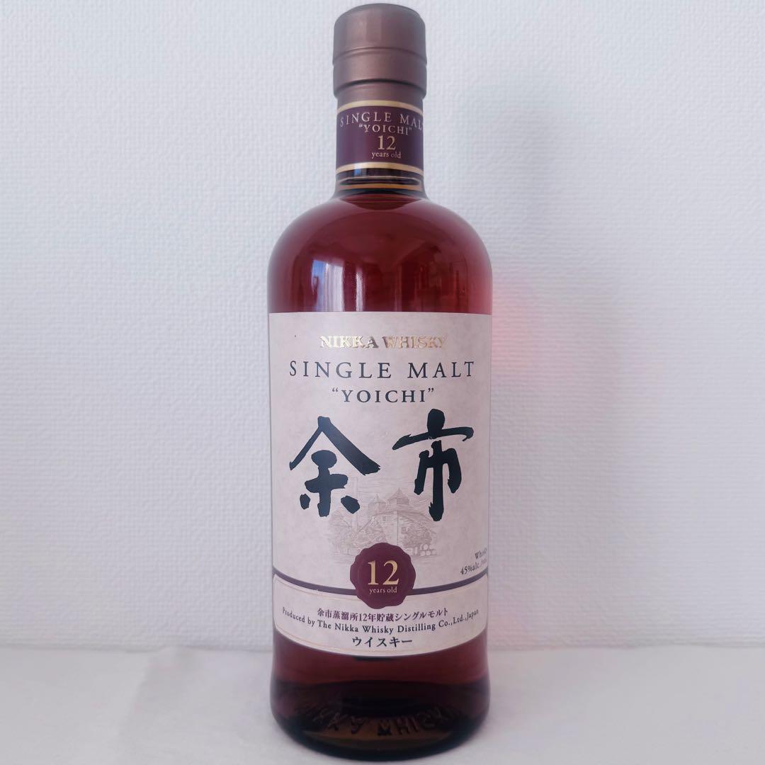【希少】余市 シングルモルト 12年 700ml