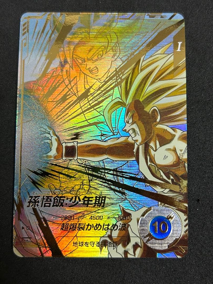 ドラゴンボールカード 孫悟飯 少年期 パラレル GDR SDV5-008