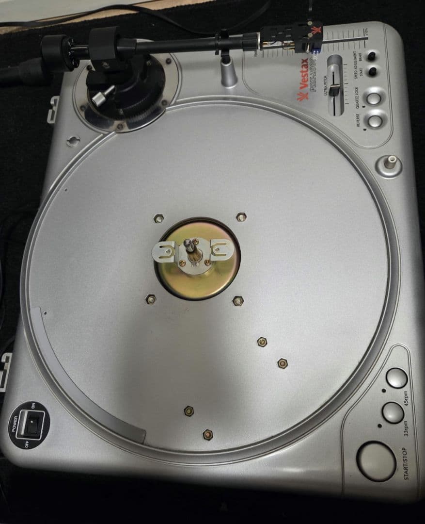 [動作品 簡易メンテ済]Vestaxターンテーブルミキサーセット 針ほぼ未使用