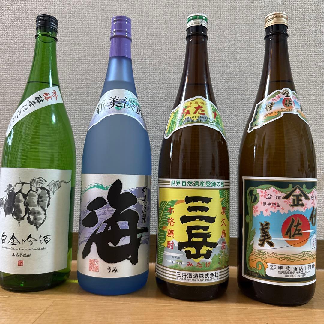 本格焼酎 1800ml 25% 一升瓶　4本セット