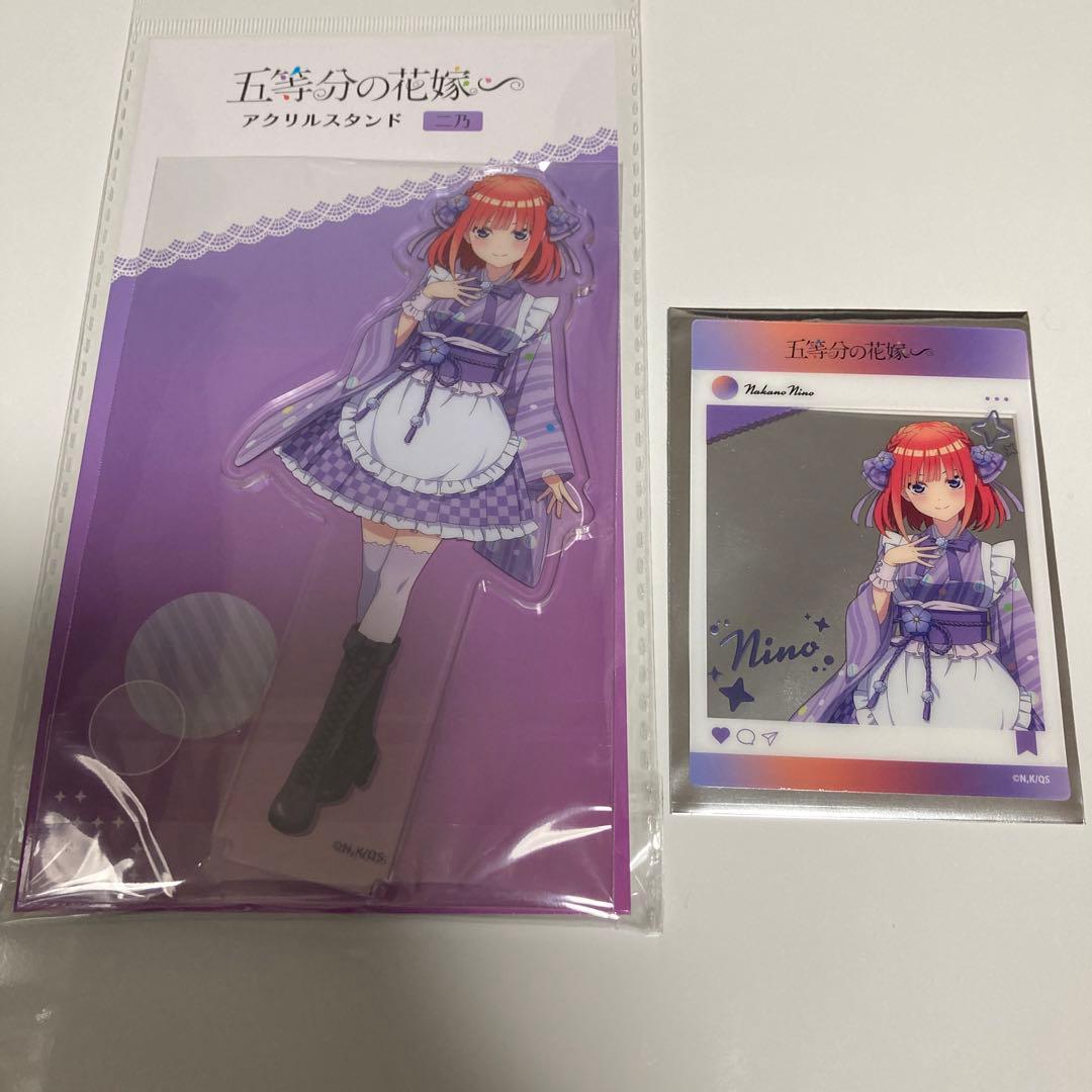 【ヨハネ。】五等分の花嫁 アクリルスタンド 小悪魔 三玖