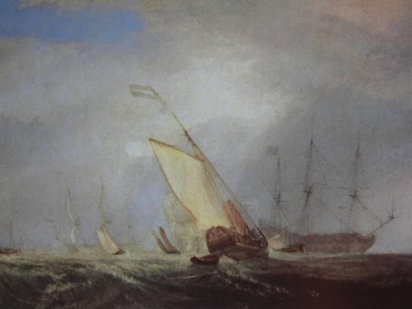 J.M.W.ターナー、ドッガー・バンクの戦いから帰還したファン・トロンプ